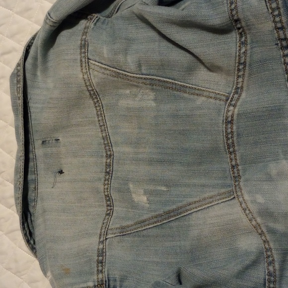 Rue 21 crop denim jacket - Picture 3 of 3